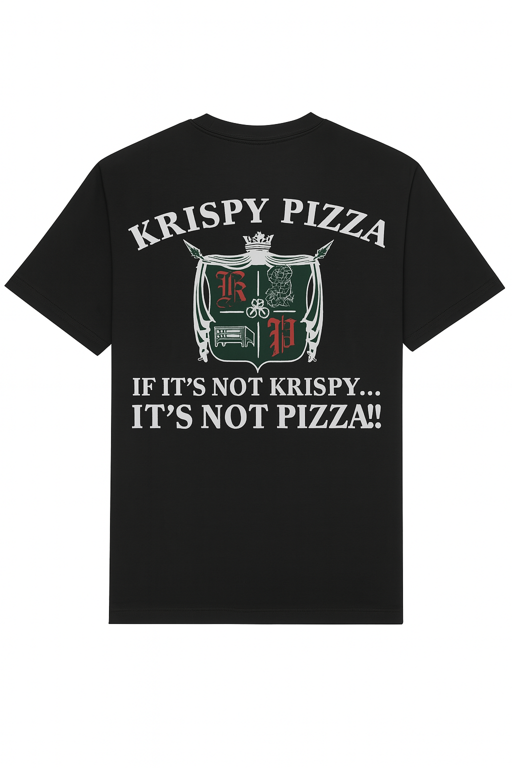 Black "If it's not Krispy... it's not pizza" Original