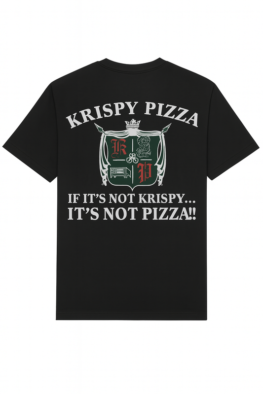 Black "If it's not Krispy... it's not pizza" Original